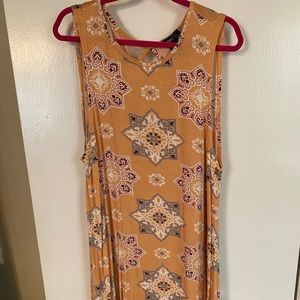 Patterned sun dress